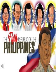 5th republic of the philippines